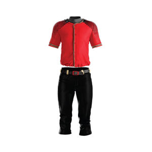 Dernier modèle Nouveaux services OEM Uniforme de baseball en polyester 100% imprimé uni Ensemble maillot et short avec impression de logo personnalisée - Product Image 4