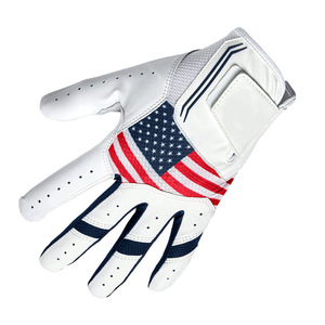 Gants de golf tout temps en cuir PU maille respirante légère prise en main confortable Logo personnalisé OEM Usine Vente en gros Sublimé - Product Image 3