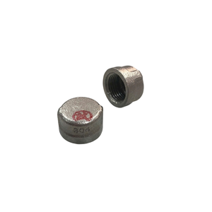 Tapa redonda de acero inoxidable de 1 ", tapa de tubo de embalaje con logotipo personalizado de alta calidad para diversas industrias OEM/ODM, superficie lisa Vietnam - Product Image 4