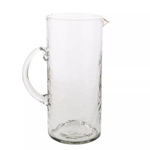 Jarra de Vidrio de Alta Calidad con Estilo Martillado, Cristalería Texturizada Premium para el Hogar y la Cocina - Product Image 2