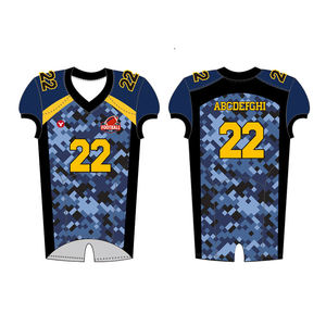 เสื้อฟุตบอลอเมริกันสั่งทำเสื้อกีฬาทีมระบายอากาศได้มีขนาดพิเศษ - Product Image 6