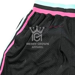 Pantalones Cortos de Baloncesto Casuales y Transpirables de Alta Calidad Personalizados por el Fabricante, Cintura Media, Diseño Sólido, Colores y Tallas Personalizables - Product Image 6