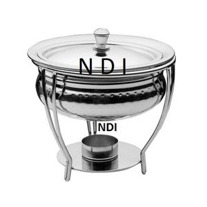 Nickel Plated Finishing <b>Buffet</b> Serving Chafing Dish Wedding Party Use Luxurious Design Metal Chafing Dish - Product Image 1