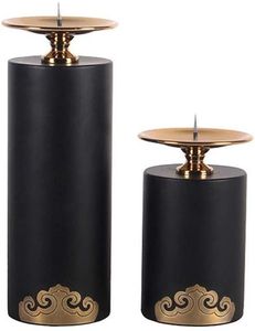 Vente chaude À La Main Durable Marbre Bougeoir Or Cadre Couleur Personnalisée Caractéristique Naturelle pour La Maison Restaurant Hôtel - Product Image 3