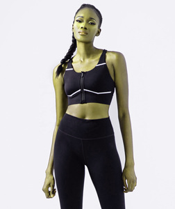 Conjuntos de ropa de gimnasio sin costuras con diseño de espalda abierta para mujer, Top corto, sujetador deportivo para Yoga y mallas, ropa de Fitness para exteriores - Product Image 5