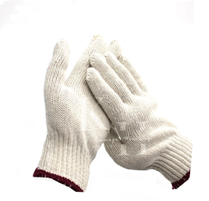 ถุงมือทำงานผ้าฝ้ายถักที่ทนทาน ระบายอากาศได้ดี ใช้ซ้ำได้ ป้องกันมืออย่างปลอดภัย พร้อมระบบตรวจจับเข็ม สำหรับใช้งานทั่วไป - Product Image 3