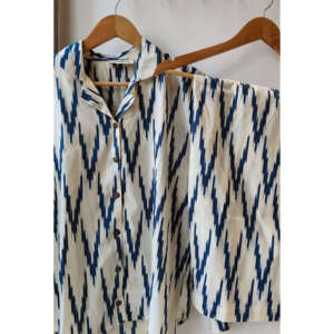 Conjunto de Salón Ikat Symphony - Comodidad de Primavera con Tejido Suave - Product Image 6