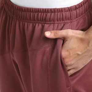 Pantalon de survêtement pour homme en coton 100% à séchage rapide, confortable, taille élastique, doublure en polaire, faible MOQ, fabrication en usine, léger, couleur unique - Product Image 5