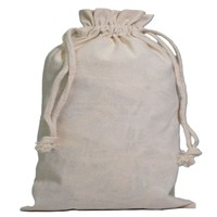 Sac cadeau en coton 100% avec fermeture éclair, style boucle souple, impression personnalisée du logo, écologique, réutilisable, petit MOQ en gros