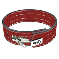 Cinturón de Levantamiento de Pesas de Cuero Vacuno Personalizado, Antideslizante, Unisex, para Powerlifting, Grosor de 13 mm, Nuevo Diseño ZEBRA, Venta al Por Mayor