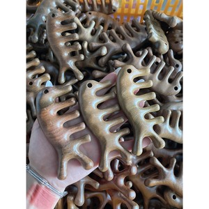 EXPÉRIVEZ UNE DÉTENTE PROFONDE AVEC NOTRE PEIGNE DE MASSAGE EN BOIS DE SANTAL DE VENTE CHAUDE! -LOTUS VIETNAM BLEU - Product Image 6