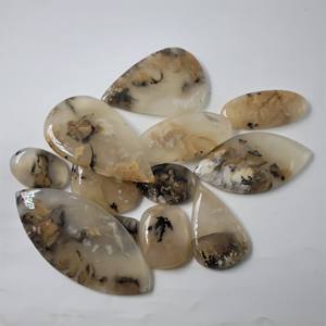 Cabochon naturel d'agate dendritique de tigre de taille libre Pierre d'agate dendritique de tigre Produit de meilleure qualité Matériau léger - Product Image 2