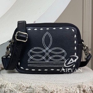 2025 Luxury <b>Boot</b> Stitch Women's Mini Bag Small Square Handbag Genuine Leather Crossbody Strap Fashionable Underarm Shoulder Bags - Product Image 1