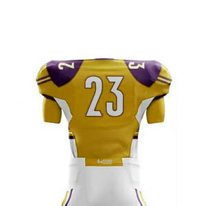 Uniforme de football américain imprimé par sublimation, fabriqué professionnellement, nouveau design 2026, disponible dans toutes les tailles - Product Image 5