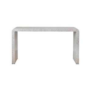 Mesa de consola de perlas madre para el hogar, mesa moderna OEM hecha a mano por el fabricante de Vietnam, muebles de lujo, la mejor opción - Product Image 1