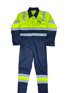 Traje DE SEGURIDAD reflectante de alta visibilidad con tela impermeable duradera y diseño transpirable para ropa de trabajo - Product Image 4