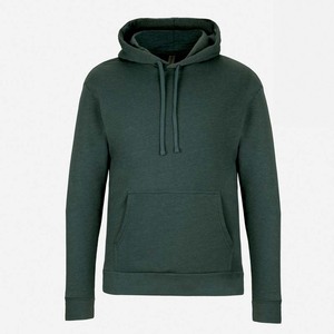 Sudadera con capucha de lana de algodón lavado ácido Vintage de gran tamaño personalizada para hombres diseño bordado para la temporada de invierno - Product Image 3