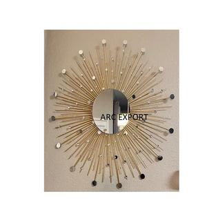 Fantaisie Unique Designer Mur Miroir Antique Conception Avec Forme Décoration Unique De Luxe Argent Matériel Décoration De La Maison Accessoires - Product Image 4