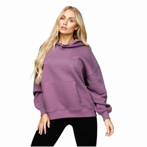 Chándal superior de 2 piezas de buena calidad, chándal con capucha y pantalón de gran tamaño personalizado para mujer, chándal con capucha y Jersey al por mayor para mujer - Product Image 5