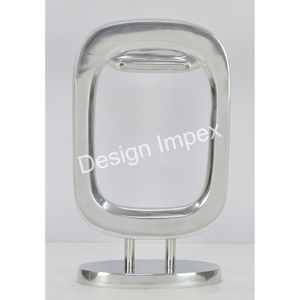 Cadre de fenêtre d'avion Miroir de table de courtoisie décoratif avec support Personnalisation Miroir de bureau fait à la main Décoration intérieure - Product Image 3