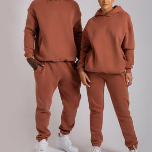 Ensemble de survêtement athlétique à capuche pour homme, hiver, vente en gros, logo personnalisé, haute qualité, survêtement décontracté pour l'entraînement, fabricant OEM - Product Image 6