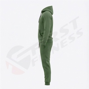 Chándal de Invierno con Capucha para Hombre, Personalizado con Impresión Digital, 100% Poliéster, Mangas Largas, Transpirable, Estilo Urbano - Product Image 3