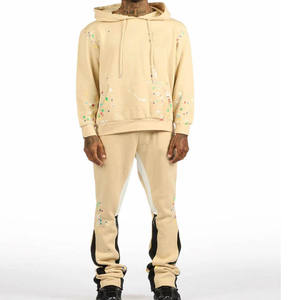 Ensemble de survêtement de jogging pour homme, ensemble de sport athlétique, tenue d'entraînement, respirant, confortable, vêtements de sport décontractés pour la salle de sport, la course à pied et le fitness - Product Image 3