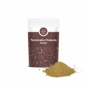 Polvo de Haritaki |   Polvo de Fruta de Terminalia Chebula |   Harad |   Polvo Herbal Natural |   Grado Alimenticio |   Proveedor de bidones a granel en India - Product Image 1