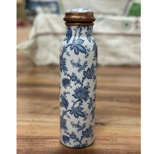 Botella de Cobre Hecha a Mano para Beber Agua y Desintoxicarse, Bodas, Fiestas, Eventos - Product Image 1