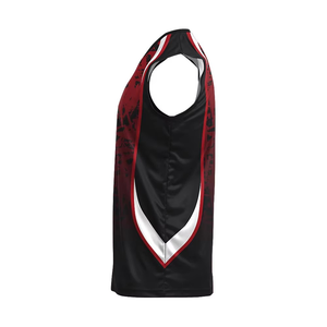 Custom Men's Sleeveless Volleyball Uniforms Latest Designs Beach Volleyball Jerseys in Stylish Sets - Product Image 2