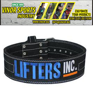 Vente en gros Ceinture d'haltérophilie pour entraînement de fitness à usage intensif Levier d'haltérophilie pour hommes et femmes avec logo personnalisé en acier - Product Image 6