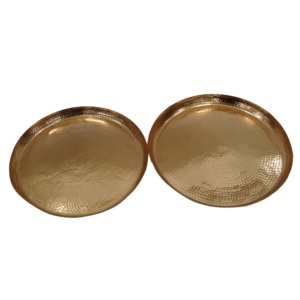 Plato de Catering Triangular de Metal con Acabado Lacado de Grado Comercial, Nuevo Diseño - Product Image 3