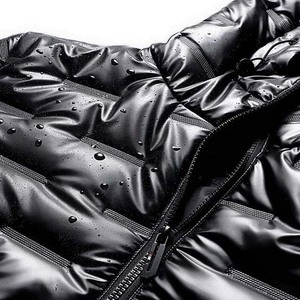 2026 Hot Selling Soft Casual Solid Color Outdoor Wear Men's Windproof Puffer <b>Jacket</b> With Hood - Product Image 3