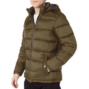 Chaqueta Acolchada Cálida Fabricada en Pakistán, Color Personalizado, Cuello Camisero, con Capucha para Hombre, Impermeable, para Invierno - Product Image 3