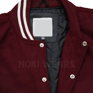 Vêtements de mode coupe-vent veste d'hiver Letterman surdimensionné dernière conception hommes veste Letterman - Product Image 5