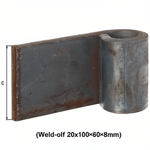 Perfil de Acero Crudo GAH de 20x100x60x8mm para Soldar, Ideal para Cercas, Enrejados y Puertas - Product Image 3