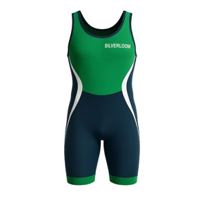Maillot de lutte adulte avec SILVERLOOM Branding 100% vêtements de sport en polyester pour l'entraînement et la compétition - Product Image 1