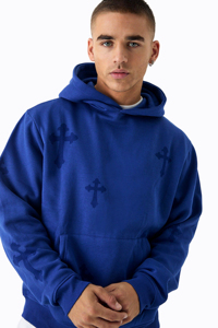 Ensemble de survêtements à capuche en coton unisexe, tissu épais épais de 600g/m2, sweat à capuche en éponge française, pantalon de survêtement écologique de grande taille - Product Image 6