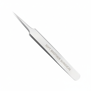 Pinzas de Precisión de Acero Inoxidable de Alta Calidad para Extensión de Pestañas, Pinzas Antiestáticas con Punta Puntiaguda para Pestañas de Volumen - Product Image 1