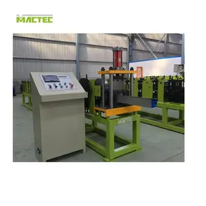Roll Forming Machine NEW PRODUCT 2021 Galvanized Steel Downspout Tube Metal Rain Gutter Roll Forming Making Machine