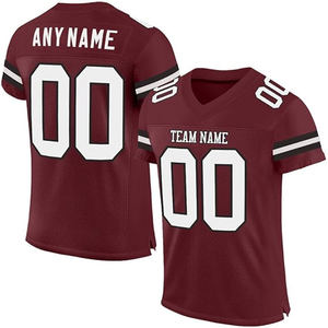 OEM Customized American <b>Football</b> Jerseys New Design with Breathable Plus Size Features <b>Cheap</b> Custom Printed Uniform - Product Image 1
