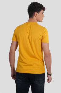 T-shirts en coton de qualité supérieure fabriqués en Inde pour hommes motif imprimé en tissu doux bio-lavé à manches courtes coupe ajustée vêtements d'été décontractés - Product Image 4