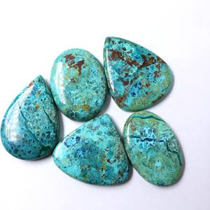 100% AAA Shattukite Gemstone Natural Shattuckite Cabochon Stone Healing Crystal Shattuckite Stone para la fabricación de joyas crisocola - Product Image 2