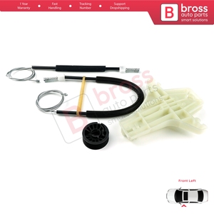 Kit de réparation de lève-vitre avant gauche BWR5080 pour Amarok MK1 2H 2010-2022 Pickup 4 portes 2H0837401 - Product Image 3