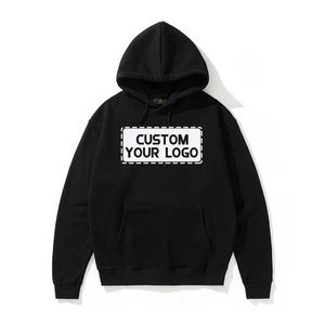 Unisex Custom 100% Cotton <b>Oversized</b> Pullover <b>Hoodie</b> 300gsm Plus Size Embroidery & Logo Printing <b>Long</b> Length - Product Image 6