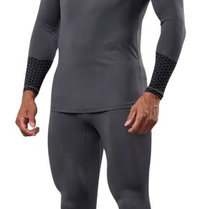 Camiseta de Compresión Elástica de Manga Larga para Hombre, Estilo Cargo, para Entrenamiento Deportivo y Gimnasio - Product Image 5