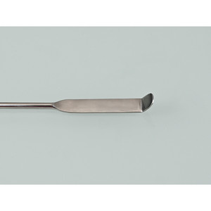 Espátula Doble Chattaway de Acero Inoxidable, Redondeada y Curvada para Dosificación y Manipulación Precisas - Burkle GmbH, Hecho en Alemania - Product Image 6
