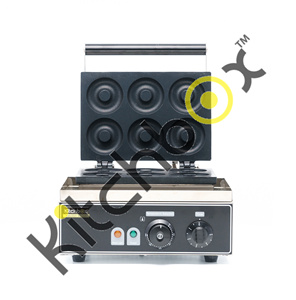 Kitchbox Industrial Commercial Stainless Steel Donut <b>Maker</b> with Non-Stick Coating and Energy Saving Mode - Product Image 2