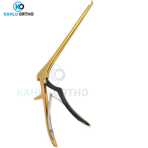 Vente en gros de Rongeurs Kerrison manuels en acier inoxydable de haute qualité avec logo personnalisé imprimé, 45 degrés, par KAHLU ORTHOPEDIC - Product Image 6