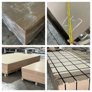 18mm Feuchtigkeitsbeständige MDF HDF Sperrholzplatte 1220x2440mm Umweltfreundliche Industriedesign-Möbelplatte - Product Image 4